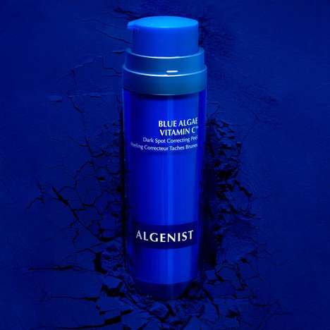 Blue-Hued Skin Peels