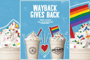 Supportive Pride-Themed Milkshakes