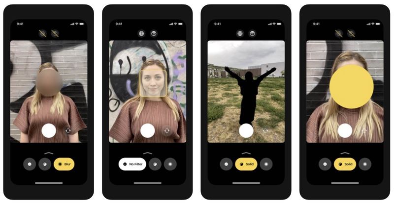 Identity-Protecting Camera Apps
