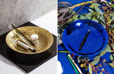 Undulating Mathematical Decor Plates