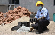 Recycled Plastic Masonry Bricks