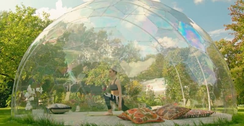 Yoga-in-a-Dome Experiences
