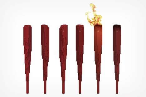 Architecturally-Inspired Olympic Torches