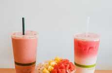 Tropical Watermelon Smoothie Bowls