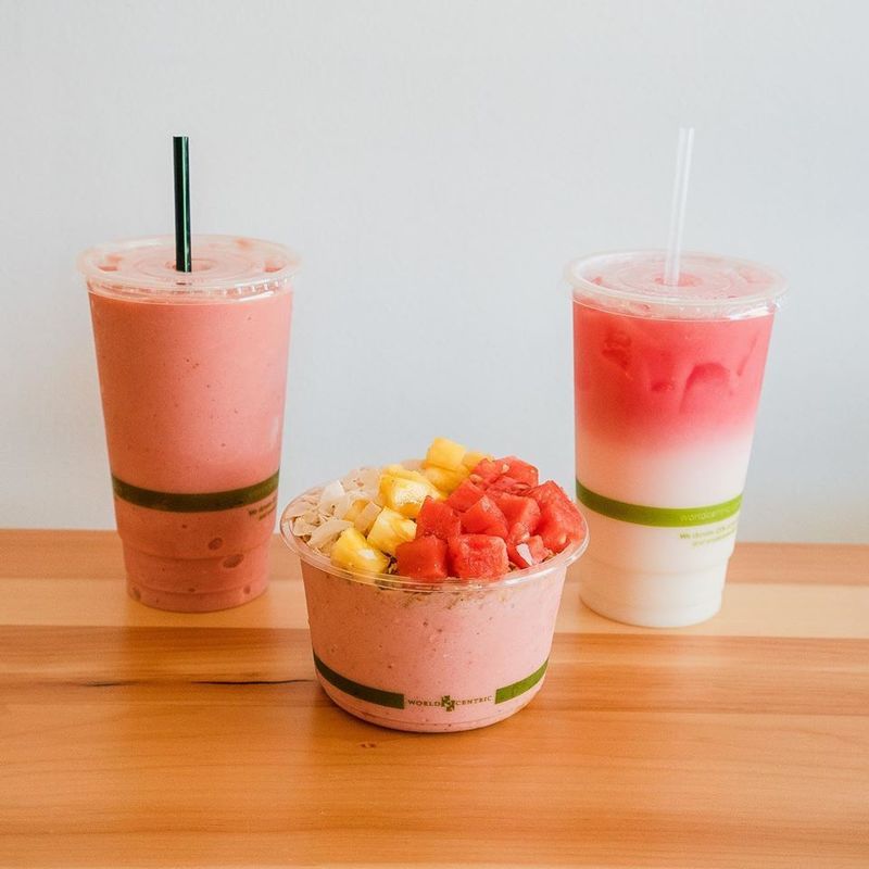 Tropical Watermelon Smoothie Bowls