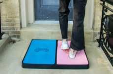 Shoe Sole-Sanitizing Doormats