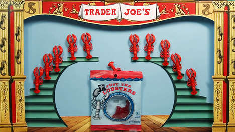 Lobster-Shaped Gummy Candies