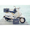 Fashion House Scooters - The Dior Vespa is Stylish and Exclusive (TrendHunter.com)