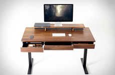 Elegantly Organized Smart Desks