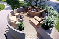 Circular Camping Cabin Pods Image 2