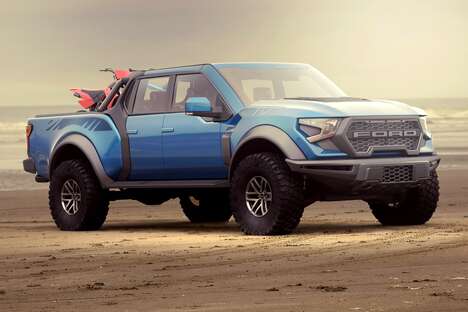 Blockish Conceptual Pickup Trucks