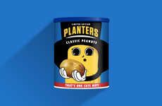 Newborn Mascot Peanut Tins