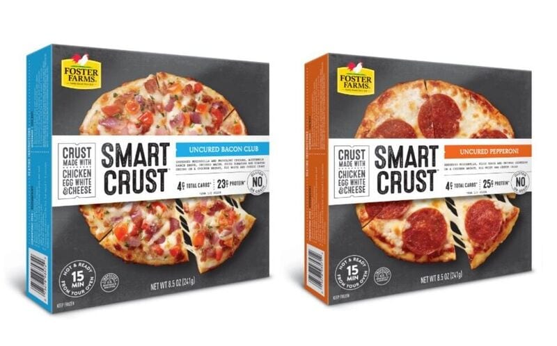 Chicken-Based Frozen Pizzas