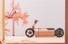 Demure Dual-Battery Mopeds