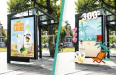 Gamified Bus Stop Billboards
