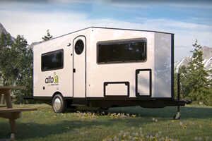 Aerodynamic Trailer Tiny Homes : Safari Condo 'Alto'