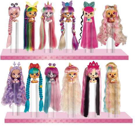 Long-Haired Pet-Dolls