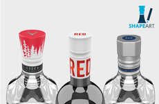 Artful Recyclable Alcohol Closures