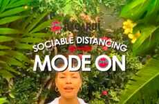 AR Social Distancing Lenses