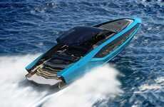 Supercar-Inspired Yachts