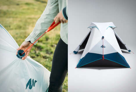 Modular Recycled Plastic Tents : Beluga Plastic free tent: This recyclable tent