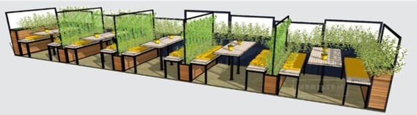 Reopening Restaurant Furniture Image 2