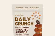 Coffee-Soaked Almond Snacks