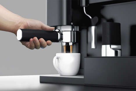 Streamlined One-Handed Coffee Makers