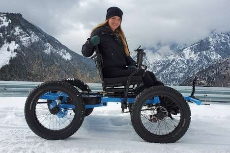 Rugged Outdoor Lifestyle Wheelchairs