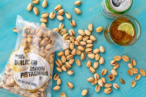 Garlicky Dry Roasted Pistachios