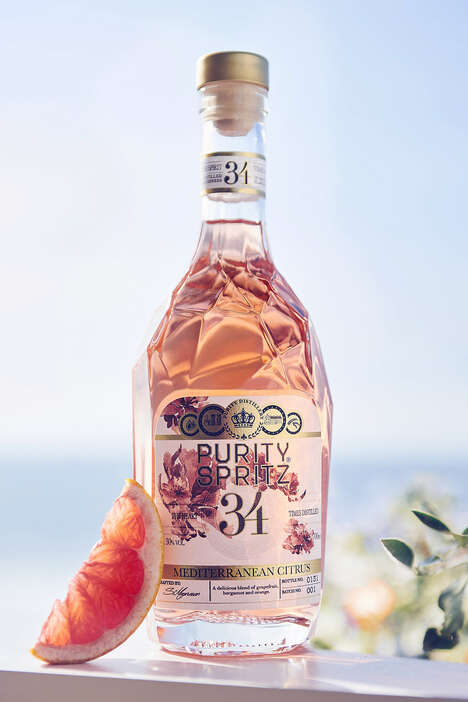 Modern Low-Calorie Spritzers