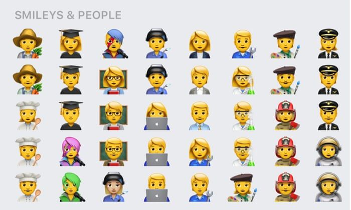 Non-Binary Inclusive Emojis