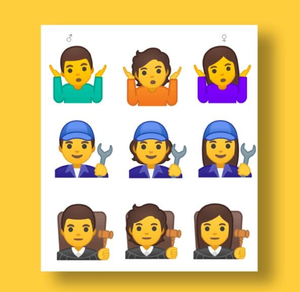 Gender Fluid Emojis Image 2