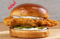 Mascot-Inspired Chicken Sandwiches