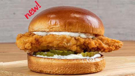 Mascot-Inspired Chicken Sandwiches