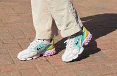 Street-Inspired Colorful Sneakers