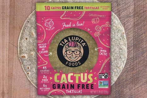 Upcycled Cactus Tortillas