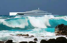 Chic Solar-Powered Superyachts