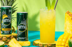Pineapple-Flavored Canned Seltzers
