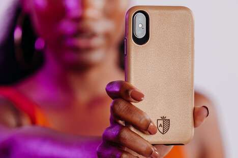 Copper-Coated Phone Cases