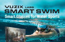 Tech-Integrated Swim Goggles
