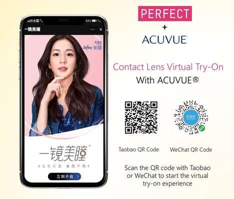 Virtual Contact Lens Try-Ons