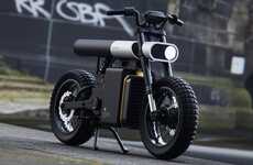 Stylishly Segmented Electric Motorcycles