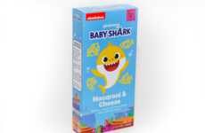 Shark-Themed Cheese Pasta