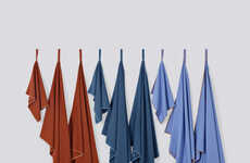 Raw Silk Travel Towels