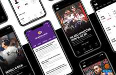 Redesigned Sports Apps