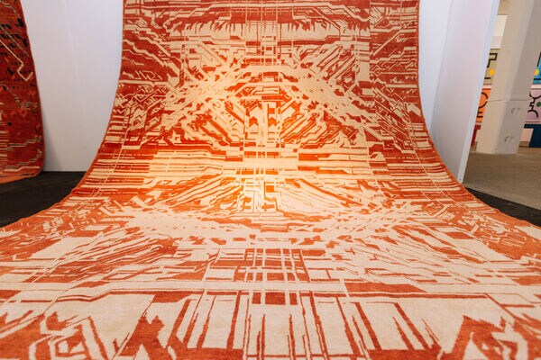 Distorted Persian Rug Patterns Image 2