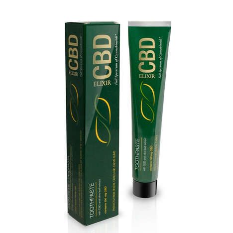 Olive-Leaf CBD Toothpastes