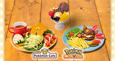 Game Character-Themed Meal Menus