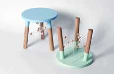 Toy Maze-Integrated Stools